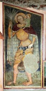 Facciata, San Cristoforo, Bottega dei Pocapaglia, 1420-1430.
