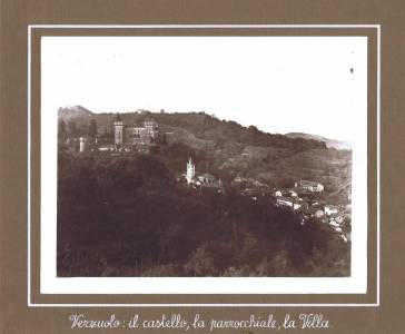 Verzuolo, Castello, Parrocchiale, Villa
